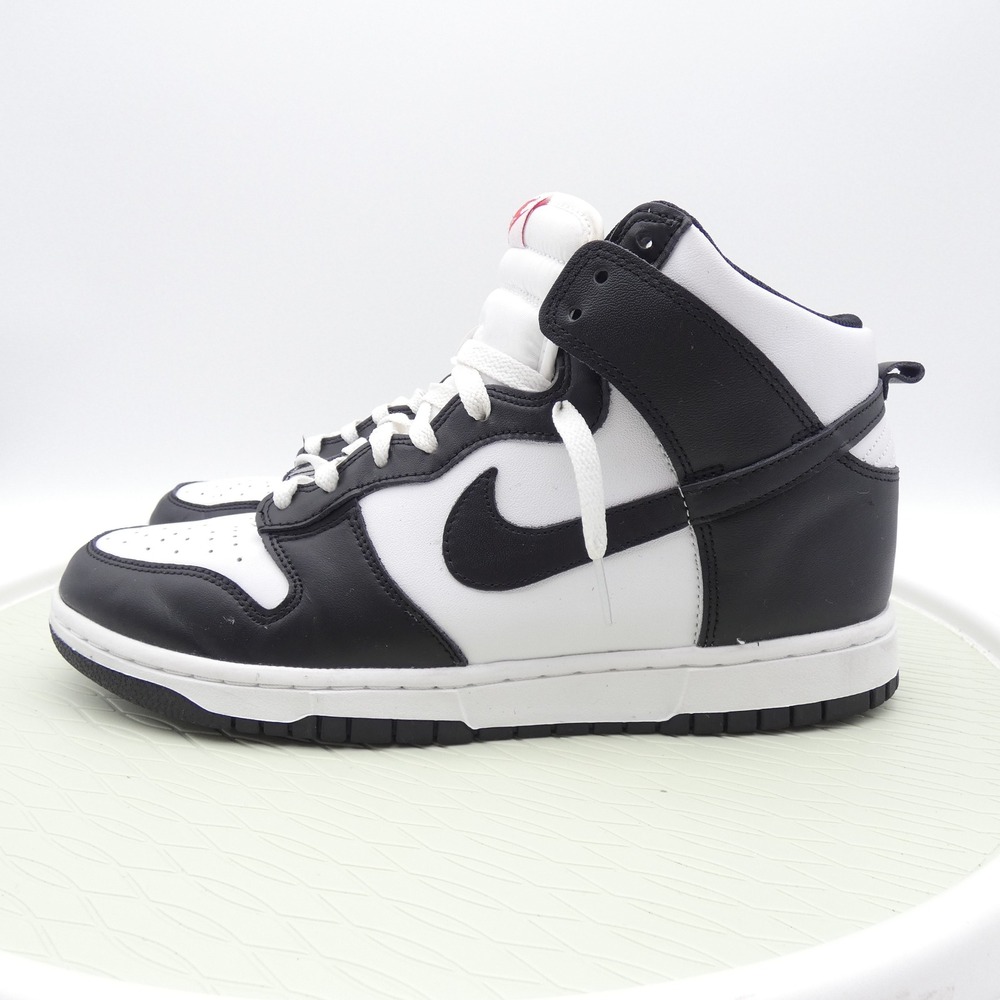 Nike Dunk High Black White Panda Sneakers DD1869-103 Mens 12 High Top Shoes